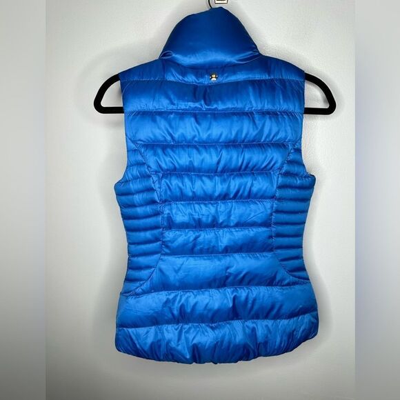NWT Lilly Pulitzer Allie Packable Down Puffer Vest Brewster Blue Size XS - Picture 4 of 9